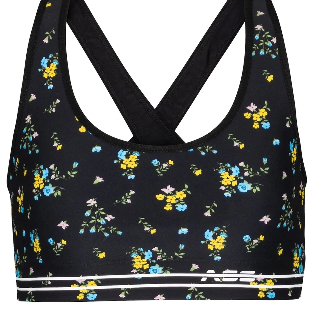 Adam Selman Cross-Back Floral Sports Bra - Picture 14 of 14